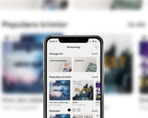 Screenshot af App Screenshot fra Bog&idés app