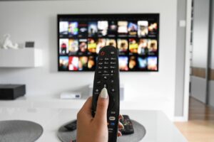 Streaming tv i stuen